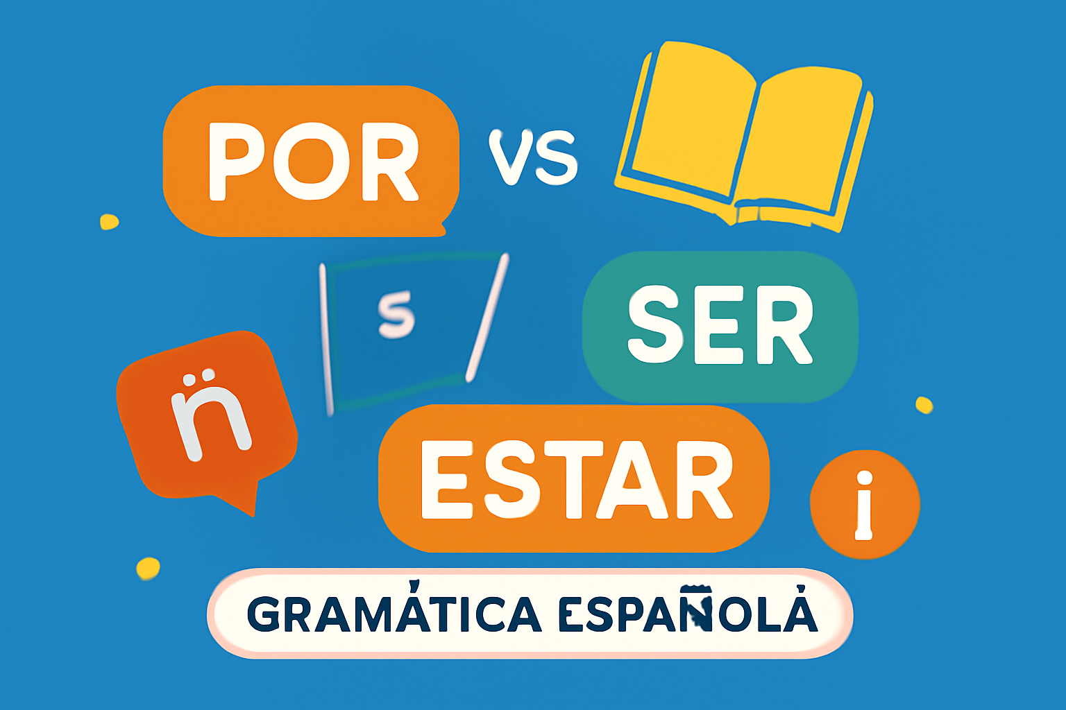 Por vs Para y Ser vs Estar