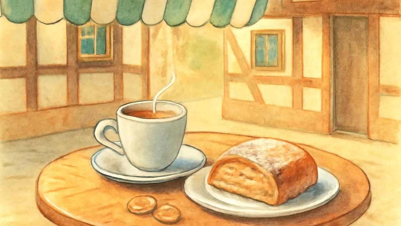 Los números y pedir un café